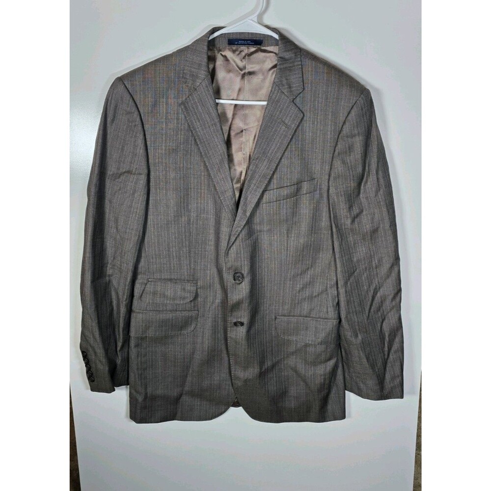 Joseph Abboud Collection 100% Wool Multi-Colored Blazer Jacket 44R #007